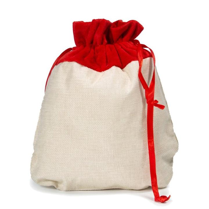 Small linen gift bag, blank