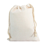 Small Linen Sack with Natural Rope