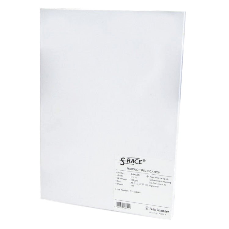 S-Race sublimation paper, A3+, on a white background