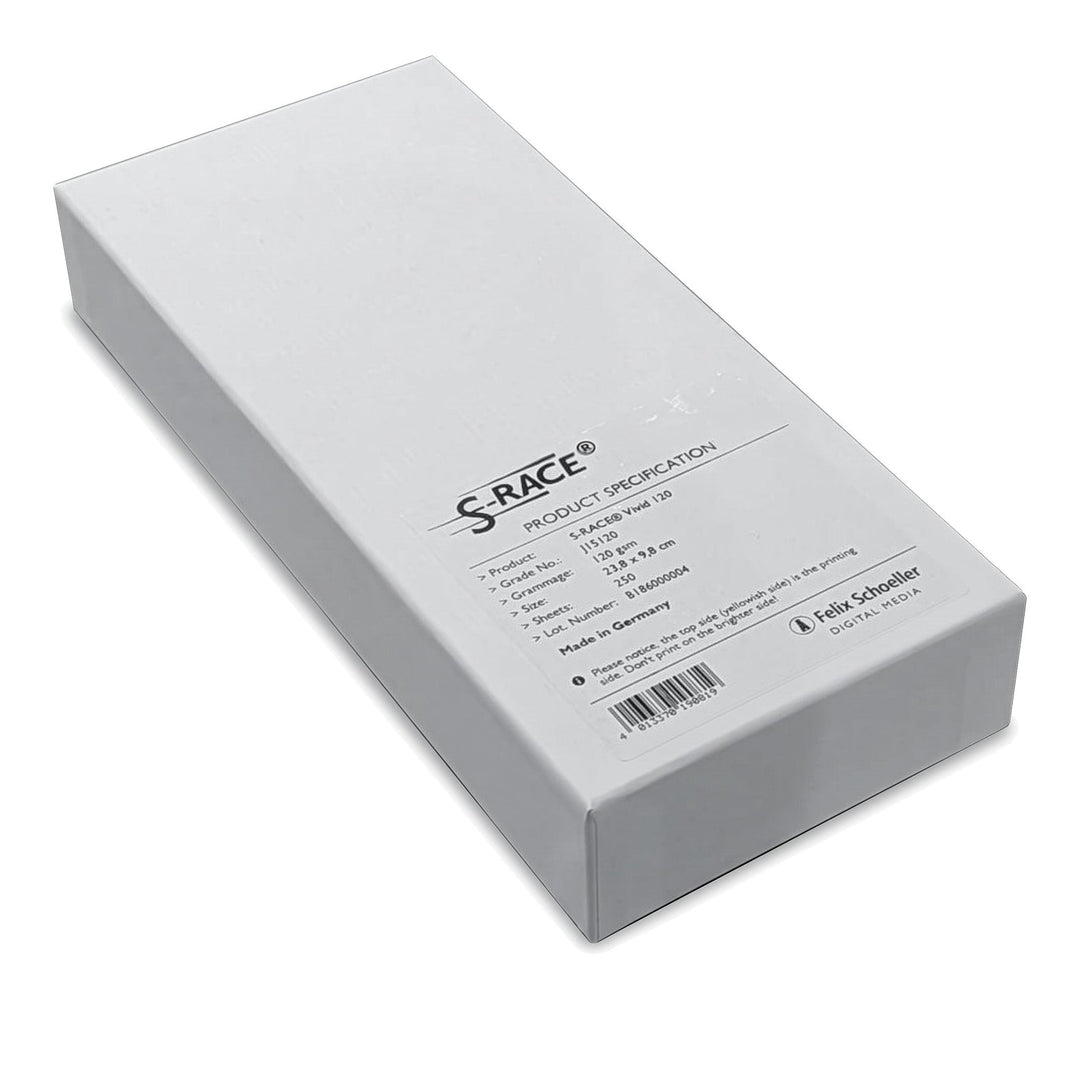S-Race sublimation Pre-Cut mug paper, 98 x 238mm, on a white background