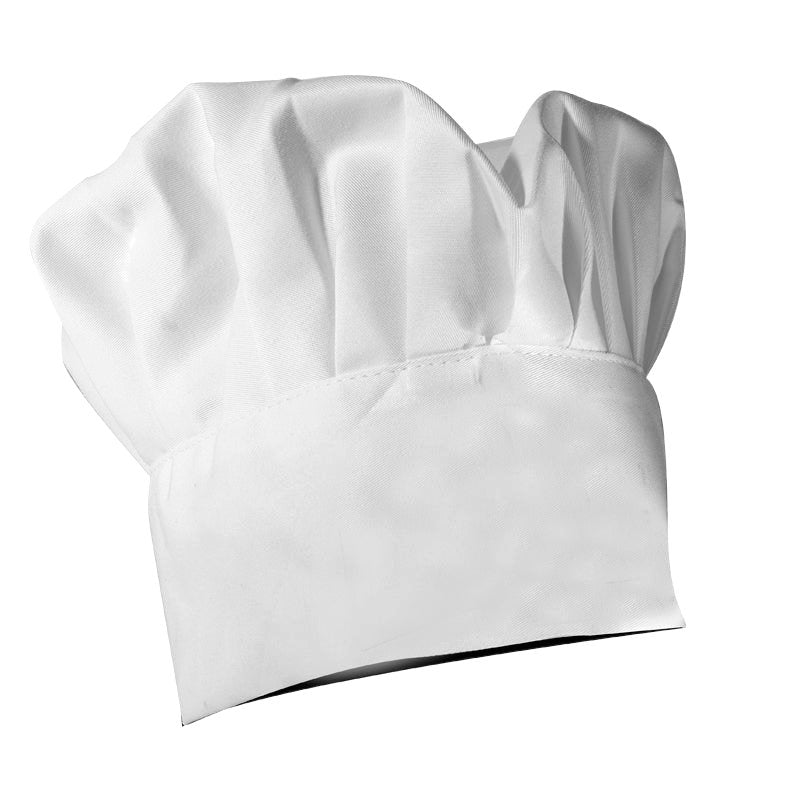 Sublimation adult chef hat, blank, polyester