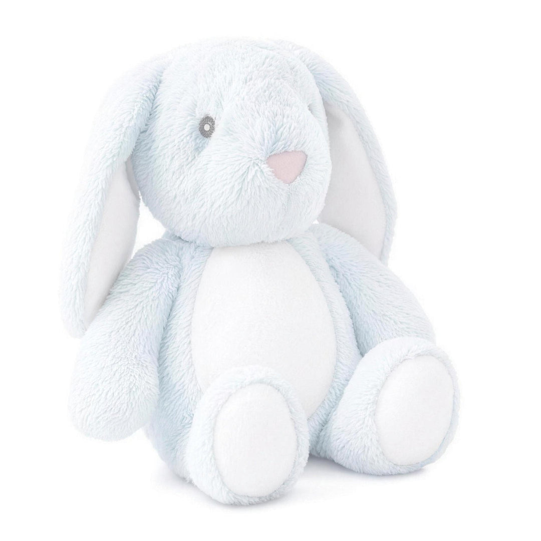 Sublimation blue rabbit plush toy, blank, polyester