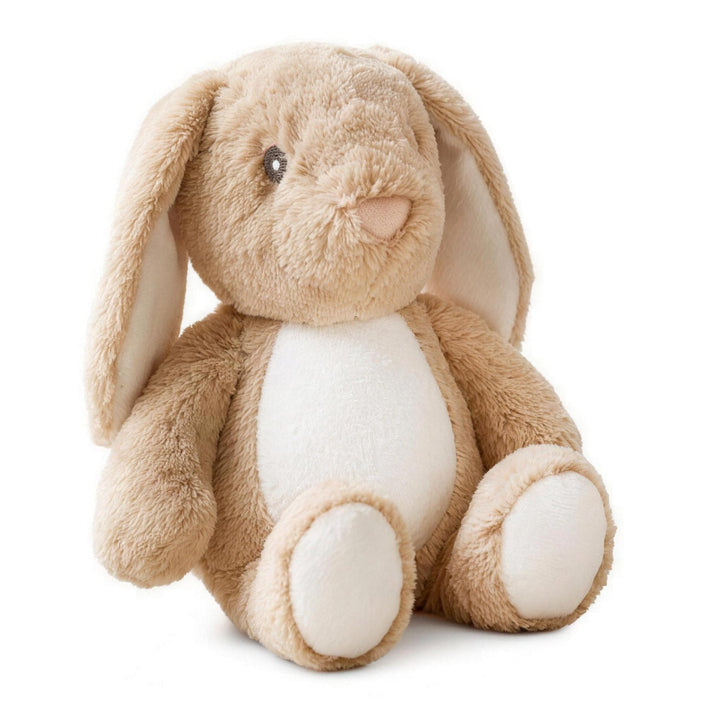 Sublimation brown rabbit plush toy, blank, polyester