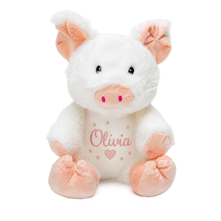 Sublimation White Pig Plush Toy