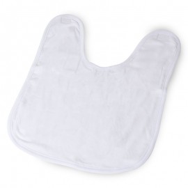 Baby Bib - White