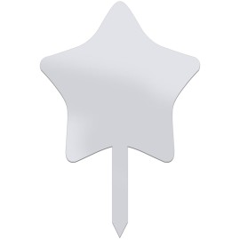 Acrylic Sublimation Star Cake Toppers (Pack of 5)