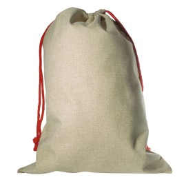 Sublimation Faux Large Burlap Santa Sack