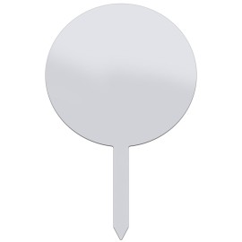 Round Acrylic Sublimation Cake Toppers (Pack of 3)