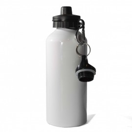 600ml White Sports Bottle