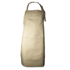 Faux  Burlap Apron