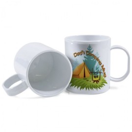 Polymer White Mug 11oz 