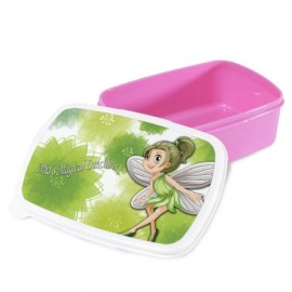 Pink Plastic Lunch Box