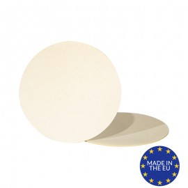 Natural Matt Round Cardboard Coasters  (Pack of 10)