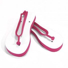 Childs Sublimation Flip Flops - Pink