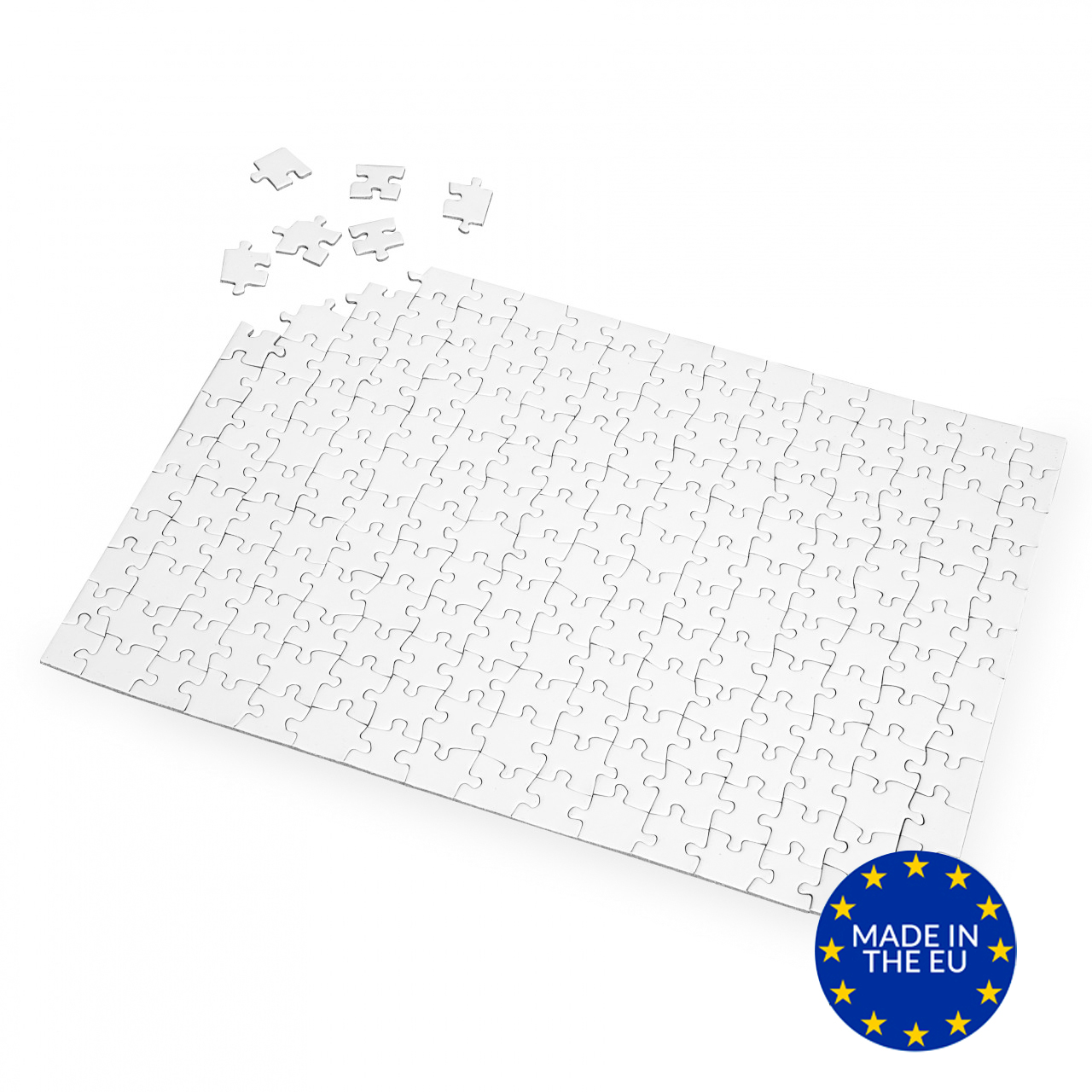 WHITE Plain Sublimation Cardboard Puzzle, Size: A4 at Rs 70/piece